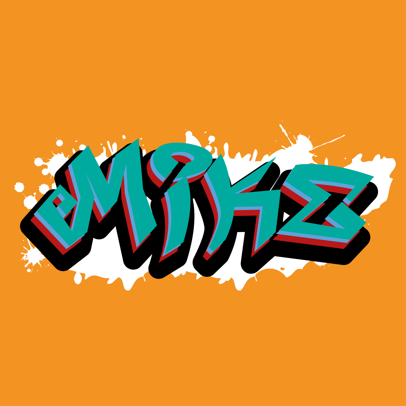 Customisable poster with elegant typography design - TenStickers