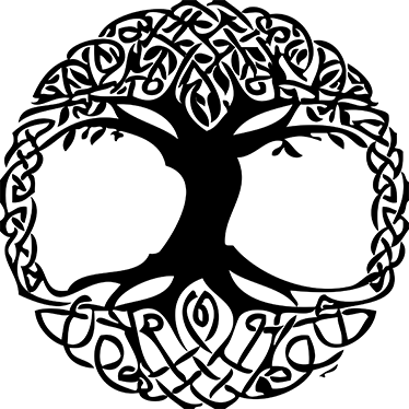 Celtic tree vinyl decorative poster - TenStickers