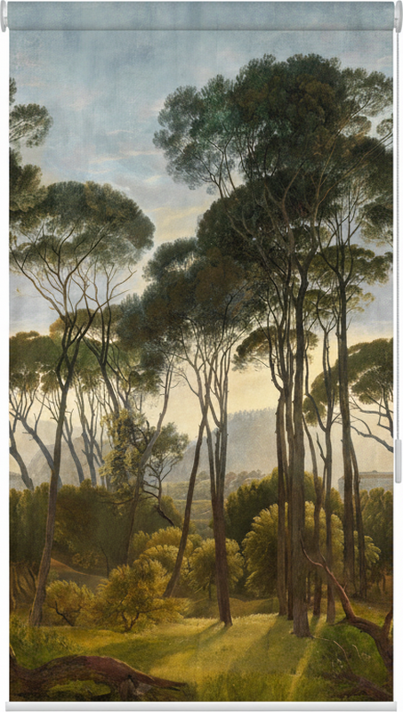 Tree poster in soft tropical palms - TenStickers