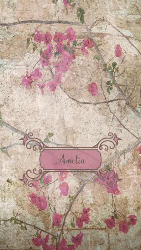 Vintage poster with vintage style ivy design - TenStickers