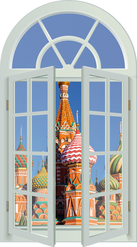 Kremlin 3d landscape poster - TenStickers