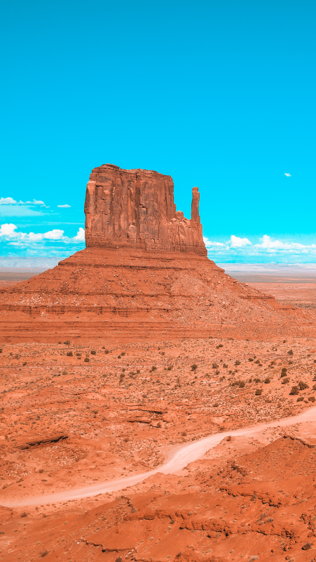 Landscape poster usa desert scenery art print - TenStickers