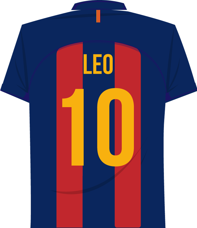 Football poster messi wall sticker - TenStickers