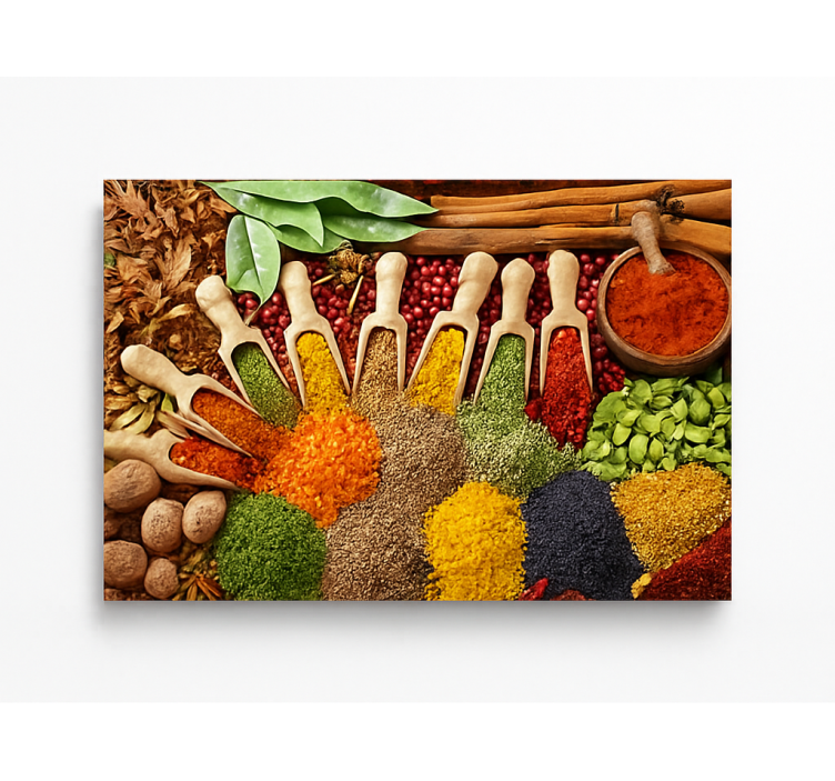 Realistic spices design kitchen prints - TenStickers