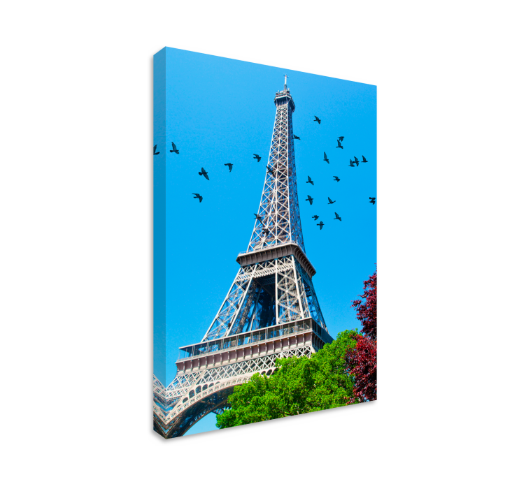 torre Eiffel city canvas prints - TenStickers