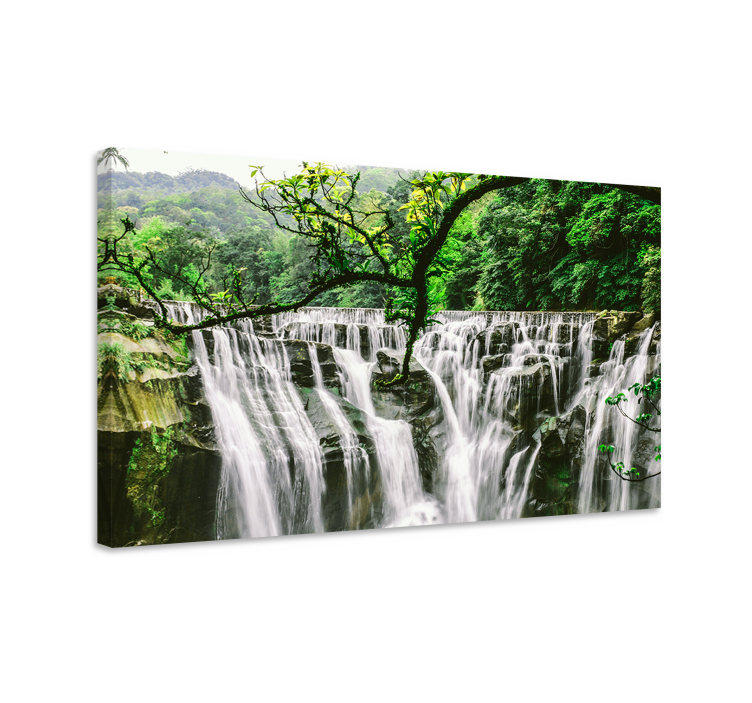 Water element landscape canvas - TenStickers