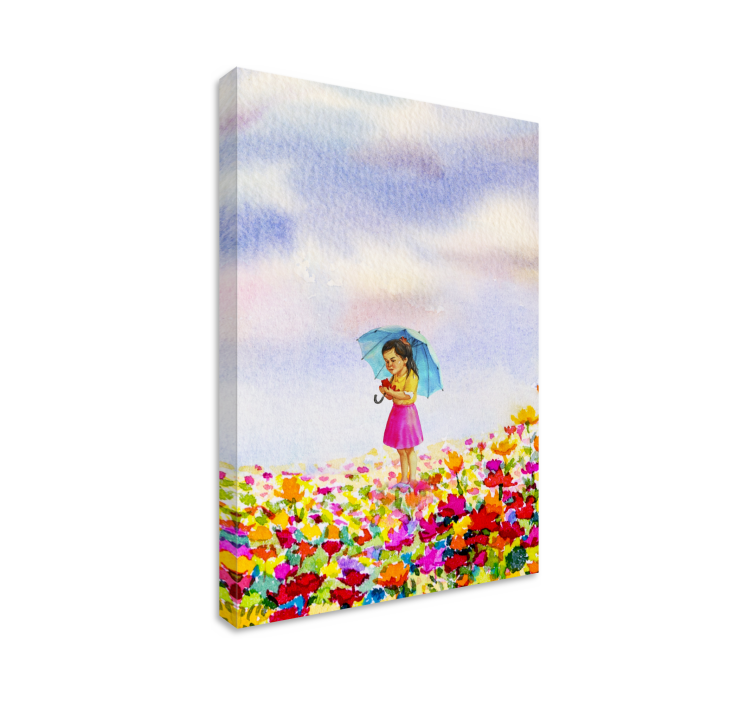 Under one umbrella canvas art prints - TenStickers