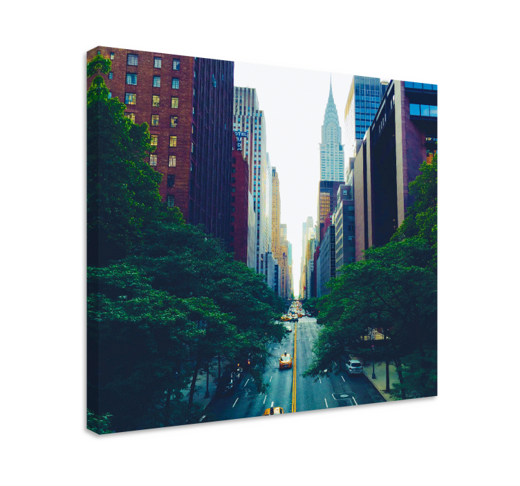 Manhattan cityscape cityscape wall art - TenStickers