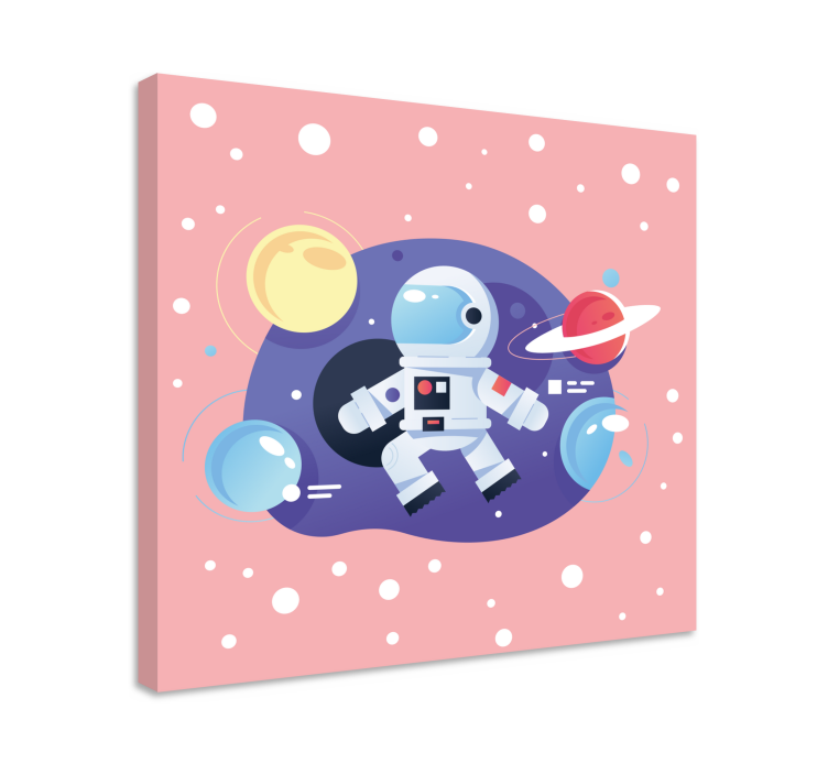 SPACE ADVENTURE EXPLORER Videgoames canvas - TenStickers