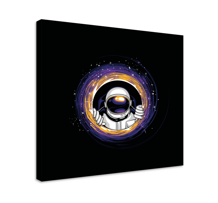 Videgoames canvas astronaut's embrace portal - TenStickers