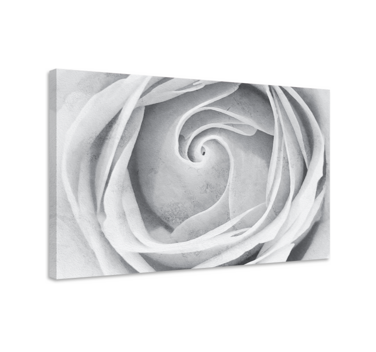 3D effect marble rose 3D canvas prints - TenStickers