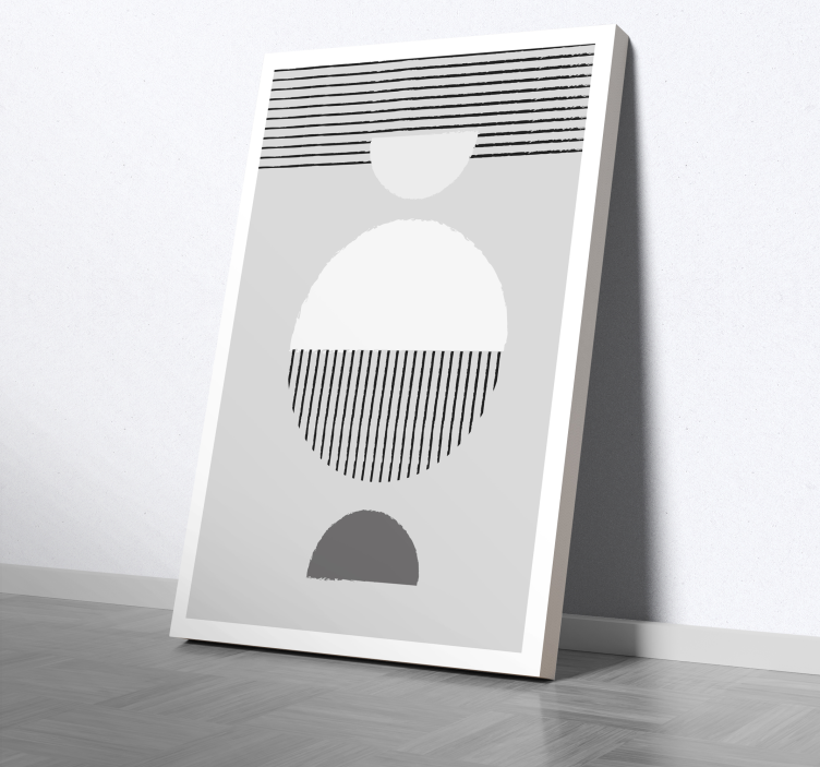 Nordic dining room canvas art - TenStickers