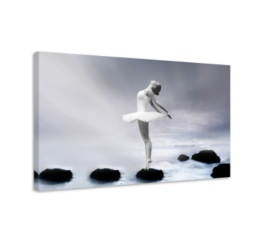 Realistic Ballerina canvas prints - TenStickers