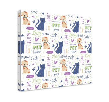 Dog wall art pet lovers series - TenStickers