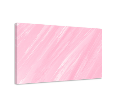 Kawaii Style pink paint canvas art - TenStickers