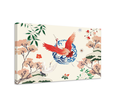 Chinoiserie vintage wall prints - TenStickers