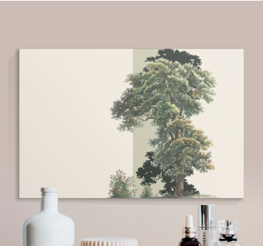 Aesthetic tree design canvas art - TenStickers