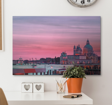 Beautiful sunset in Venice City skyline prints - TenStickers