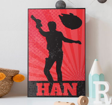 Design movie character character canvas - TenStickers