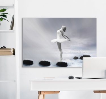 Realistic Ballerina canvas prints - TenStickers
