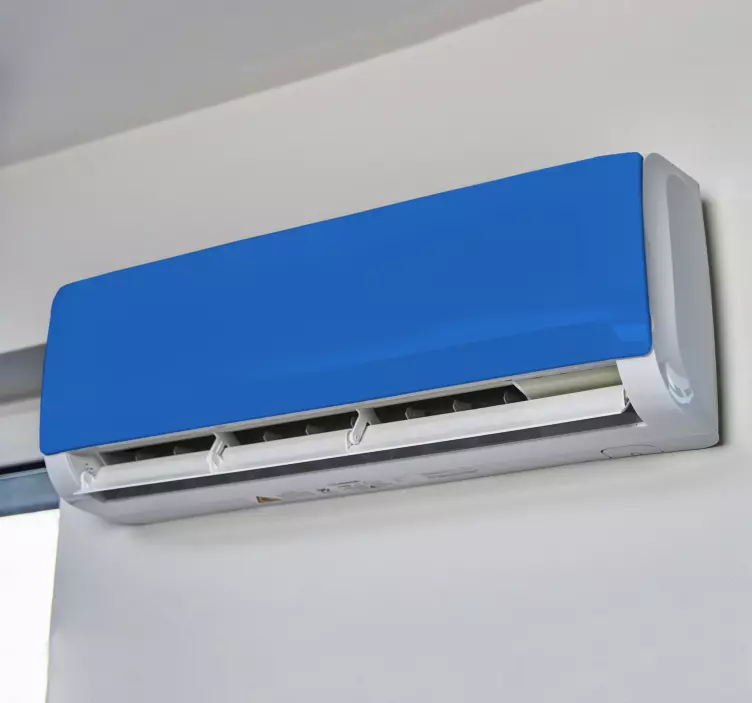 Coloured air conditioner vinyl sticker - TenStickers