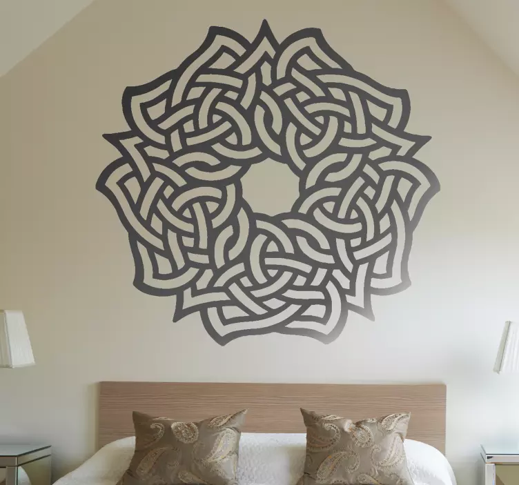Celtic pattern Abstract Wall Sticker - TenStickers