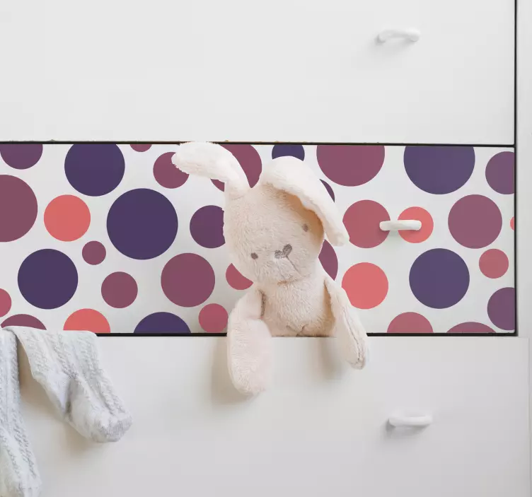 Circular Door Sticker - TenStickers