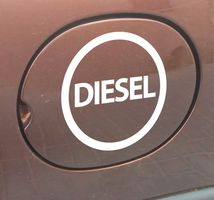 Diesel Car Sticker - TenStickers