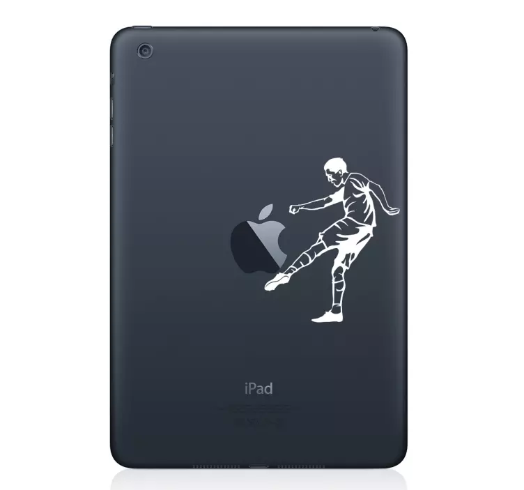 Cool Football iPad Sticker - TenStickers