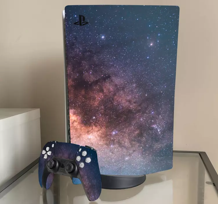 Galaxy PS5 vinyl skin stickers - TenStickers
