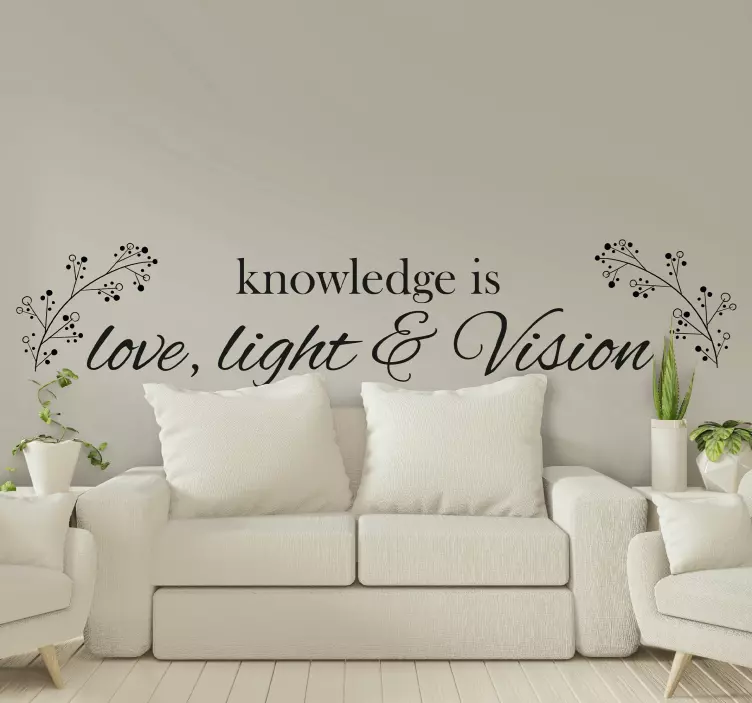 Helen Keller Love wall stickers quotes - TenStickers