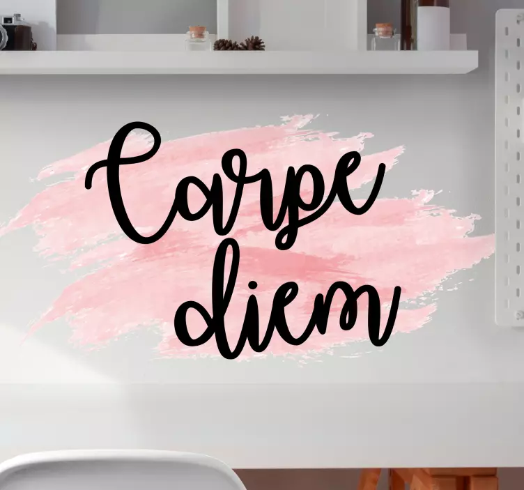 Inspiring Phrase quote sticker - TenStickers