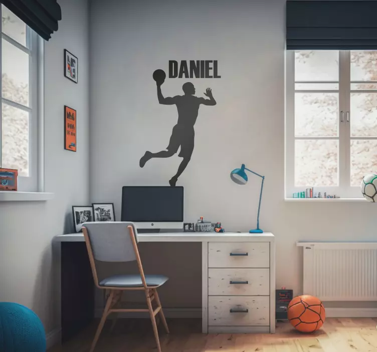 Jumping Man Wall Stickers - TenStickers