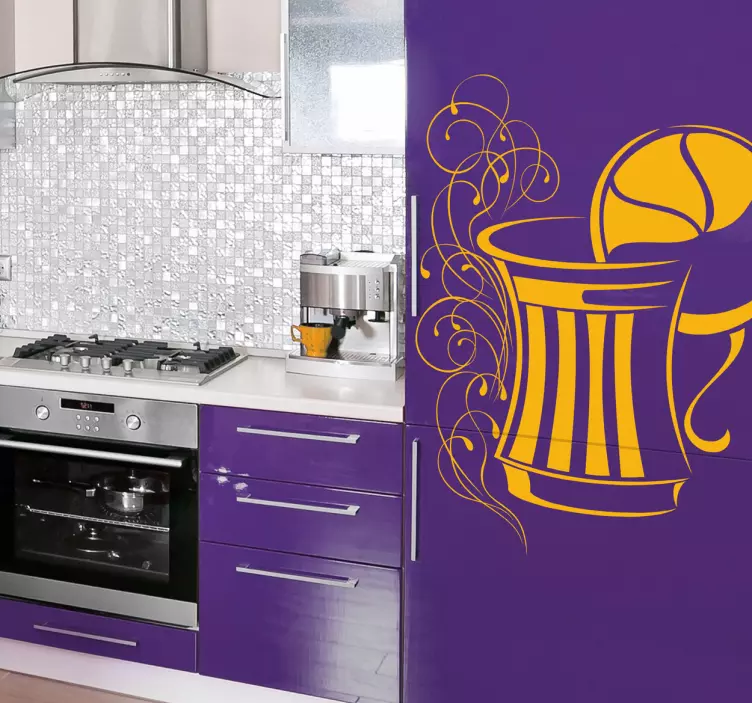 Lemon Pitcher Jug Wall Sticker - TenStickers
