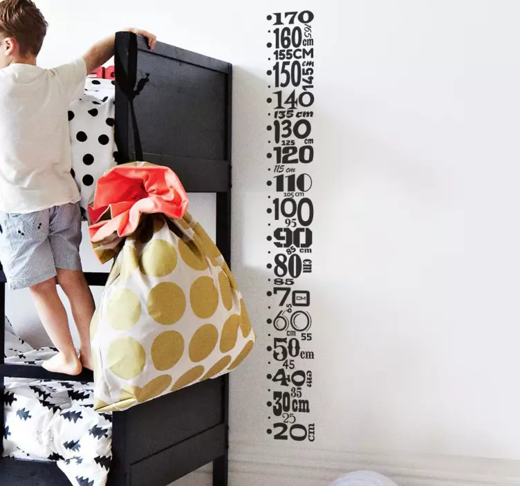 Measuring Tool Wall Sticker - TenStickers