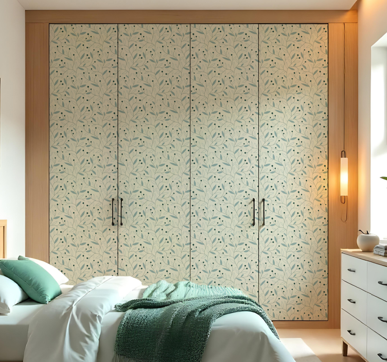 minimalist branches furniture sticker - TenStickers