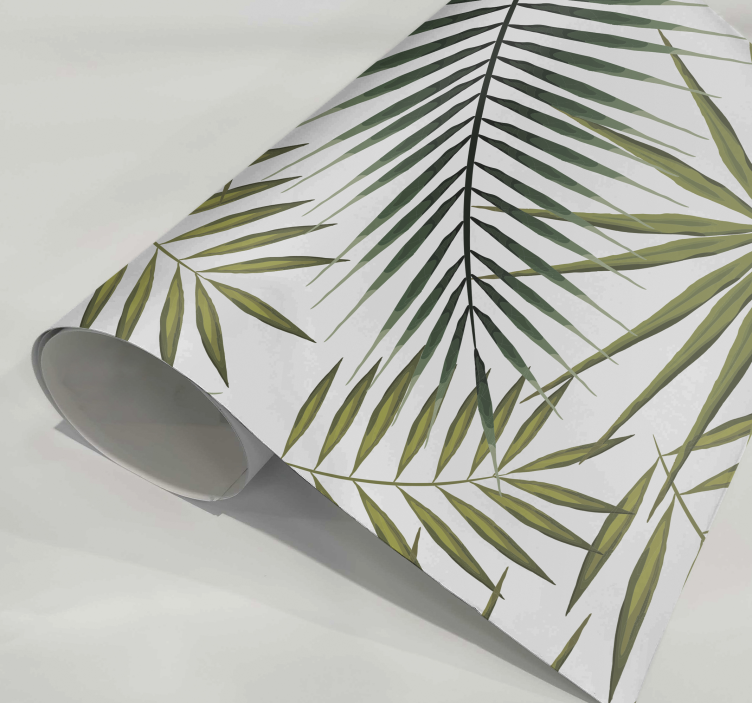 Palm Leaves Furniture Decal - TenStickers