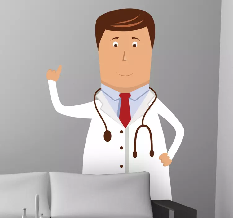 Professional Doctor Wall Sticker - TenStickers