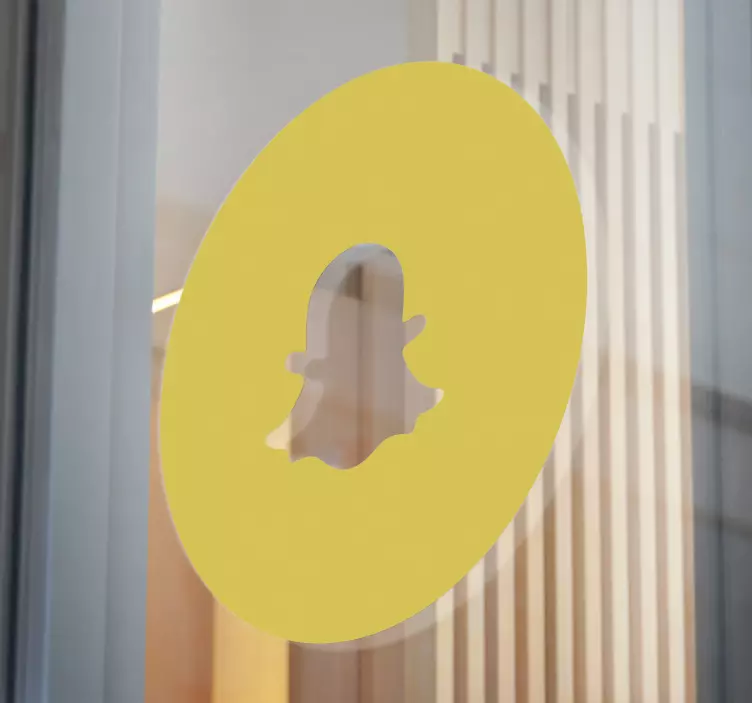 Shop window sticker circle logo emblem - TenStickers