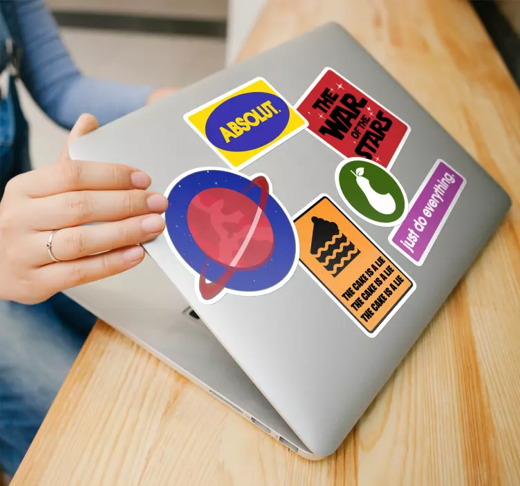 Sticker Pack Laptop Decals - TenStickers