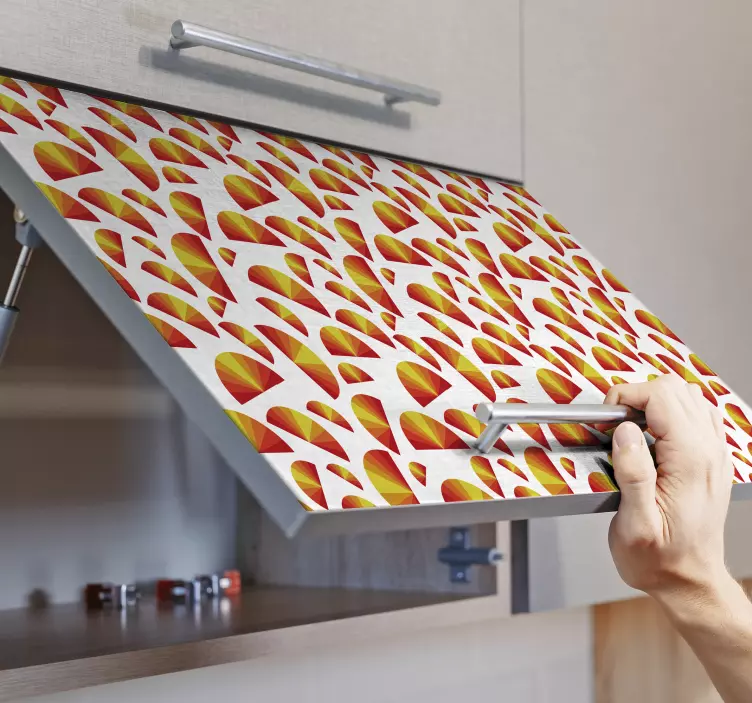 Vintage sunset furniture sticker - TenStickers