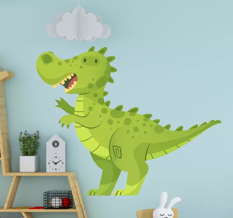 Wall sticker cartoon dinosaur design - TenStickers