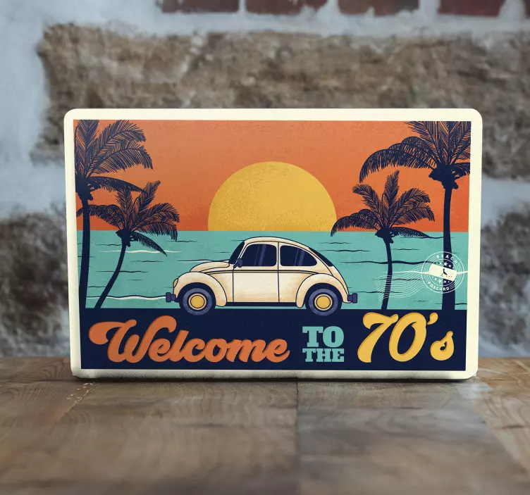 Welcome to 70's laptop skins - TenStickers