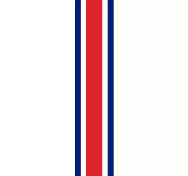 Great Britain Car Stripe Sticker - TenStickers