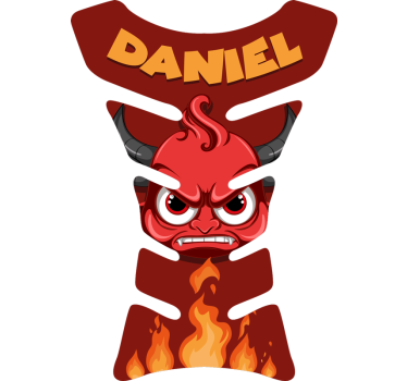 Devil motorcycle decals - TenStickers
