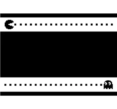 Pacman Shower Sticker - TenStickers