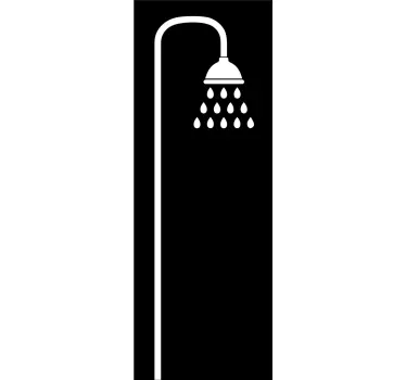 Icon Shower Sticker - TenStickers