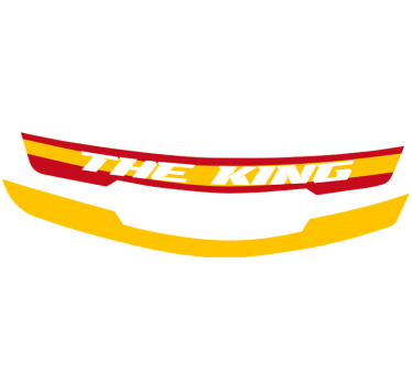 Helmet visor design with flag motorcycle decals - TenStickers