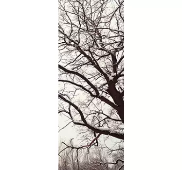Tree Branches Shower Screen Sticker - TenStickers