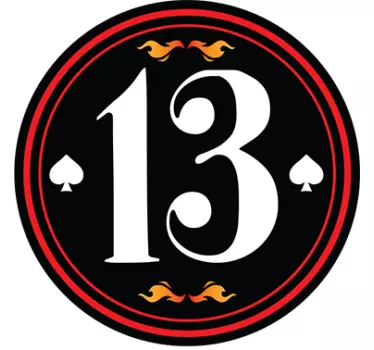 Vehicle sticker personalised vehicle number - TenStickers